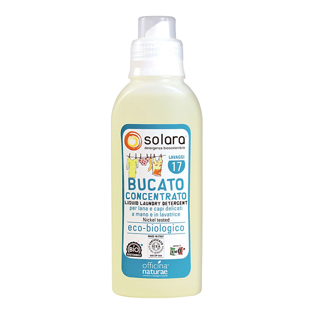 Officina Naturae Solara オフィチナナトューレ ソラーラ ランドリーリキッド 500ml オーガニック 洗濯 洗剤 ヨーロッパ専門高級セレクトショップyoki